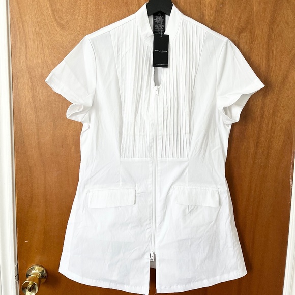 Noel Asmar White Dolce Tunic M for estheticians, massage therapist - Picture 5 of 12